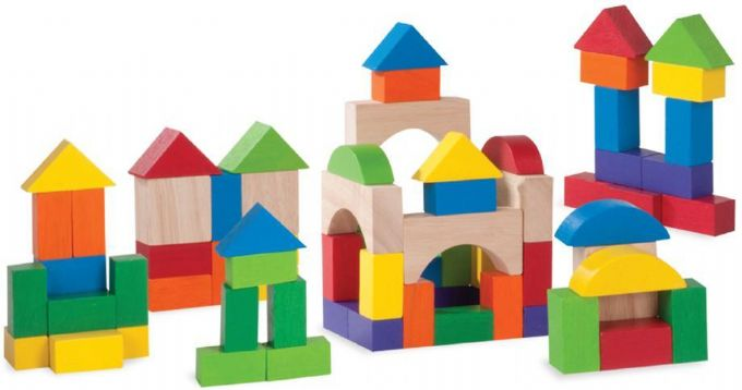 Rainbow building blocks 75 parts version 4