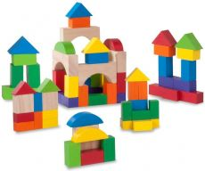 Rainbow building blocks 75 parts