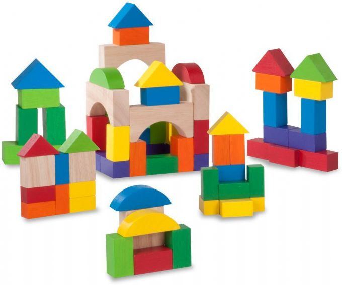 Rainbow building blocks 75 parts version 1