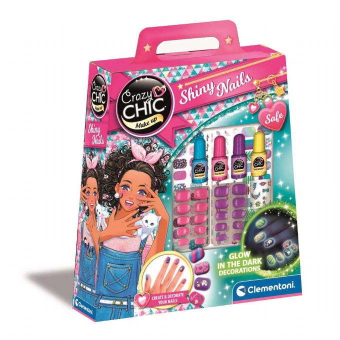 Crazy Chic luminous nails version 1