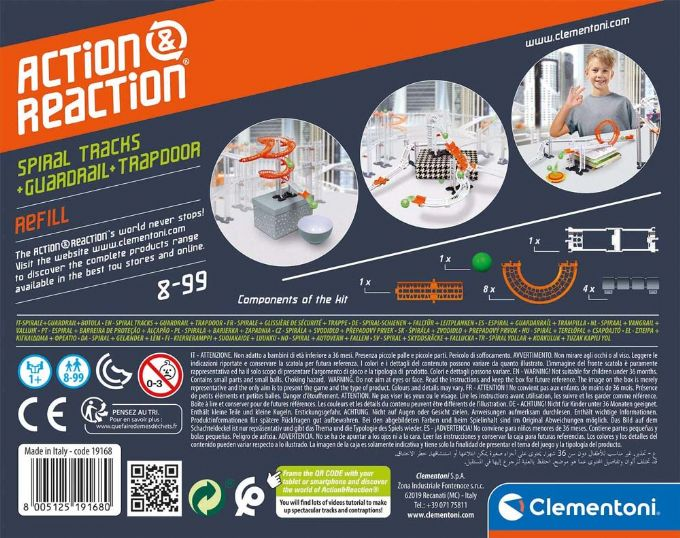 Action Reaction Spiral version 3