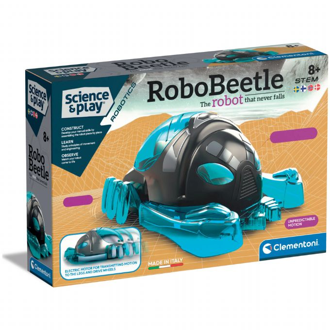 Se Clementoni - Science & Play - Robo Beetle - Robot Legetøj hos Eurotoys