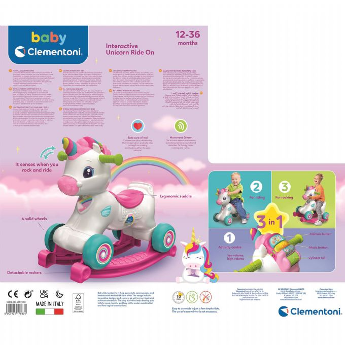 Ride on enhj�rning version 6