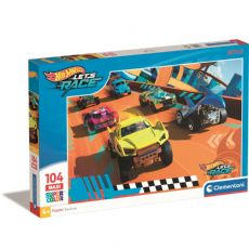 Puslespill Maxi Hot Wheels, 104 brikker