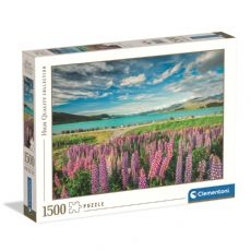 Lupins at Lake Tekapo, 1500 brikker