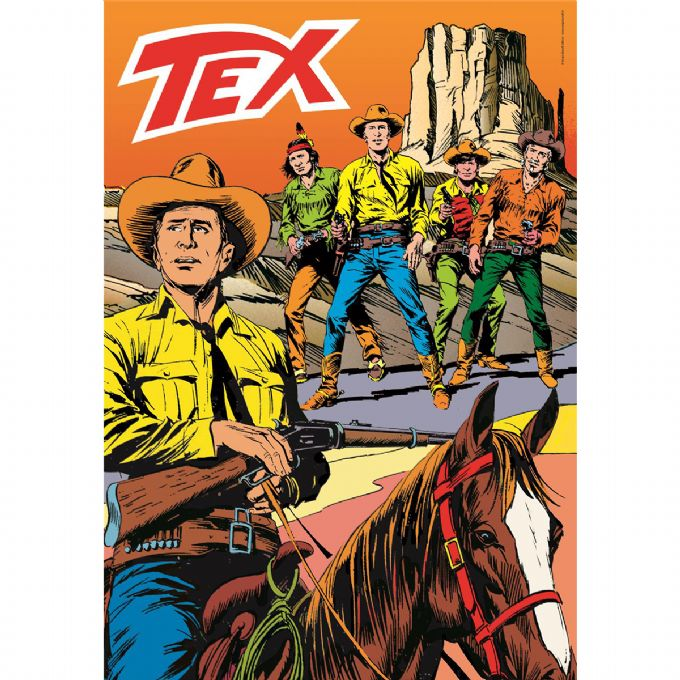 Tex, 1000 brikker version 2