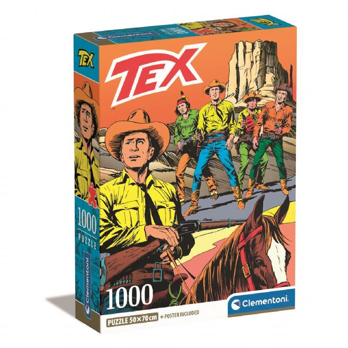 Tex, 1000 brikker version 1