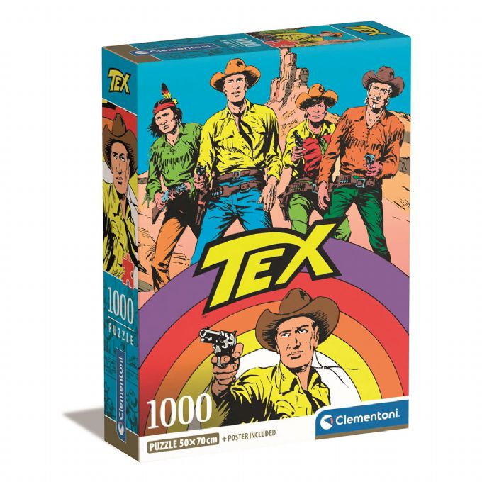 Tex, 1000 brikker version 1
