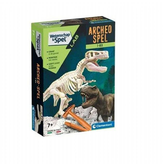 Clementoni T-rex -arkeologiasetti version 1
