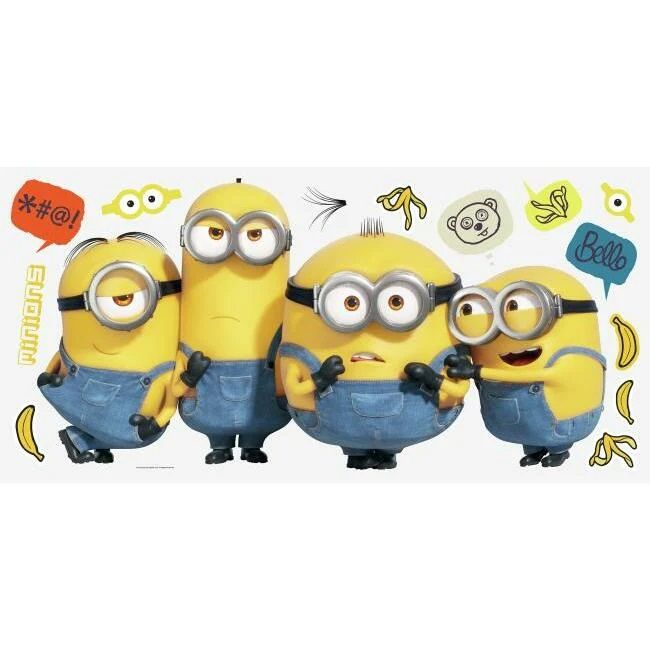 Minions The Rise of Gru Wall Stickers version 2