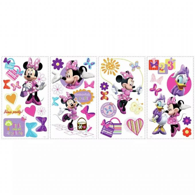 Minnie Mouse og Daisy veggklistremerker version 2