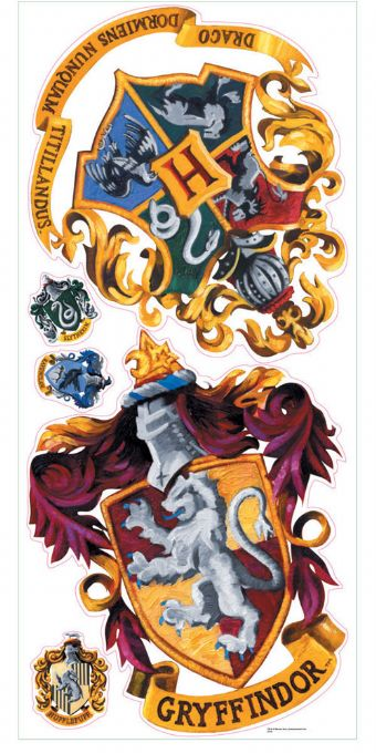 Harry Potter Coat of Arms Wall Stickers version 2