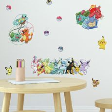 Pokemon Favorites Wall Stickers