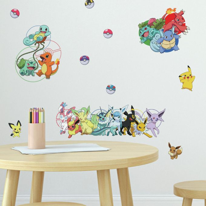Pokemon Favorites Wall Stickers version 1