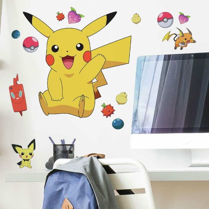 Pokemon Pikachu Wall Stickers version 2