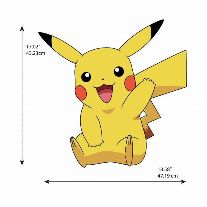 Pokemon Pikachu -seintarrat version 4