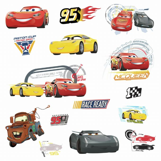 Disney Cars 3 Wandaufkleber version 2
