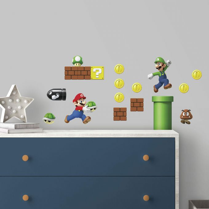 Mario Kart Build a Scene Wall Stickers version 4