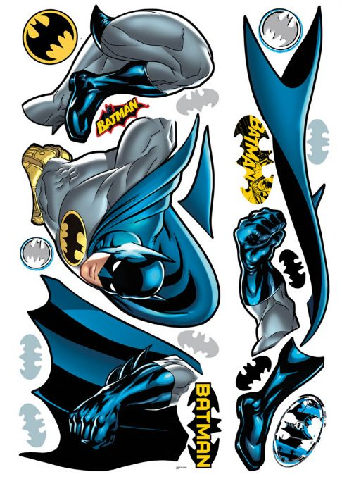 Batman Bold Justice Wall Stickers version 2