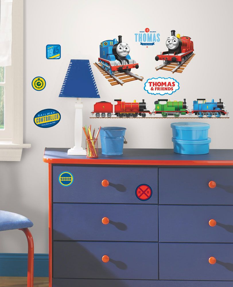 Thomas Tog Wallstickers