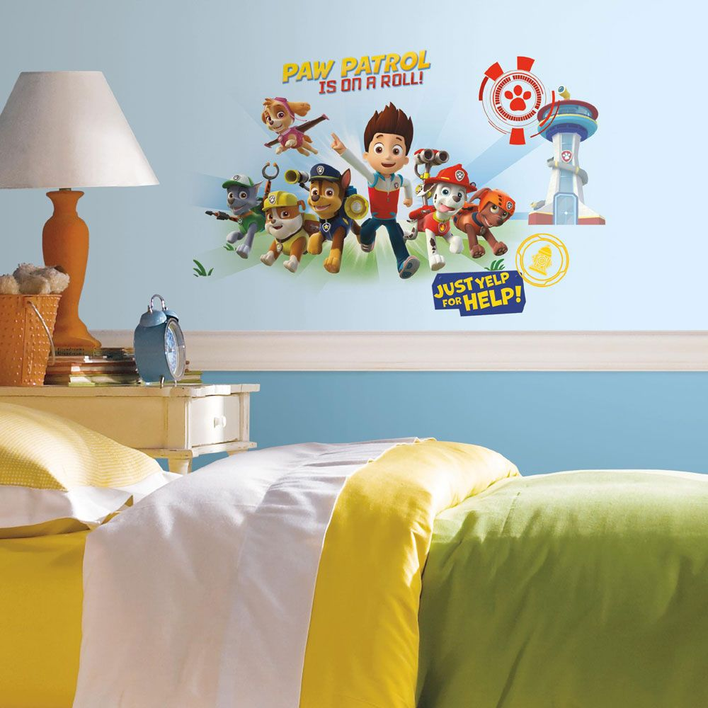 Paw Patrol Kæmpe Wallstickers