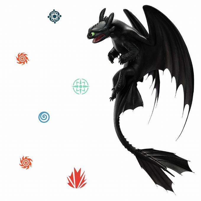 Toothless Wallstickers version 2