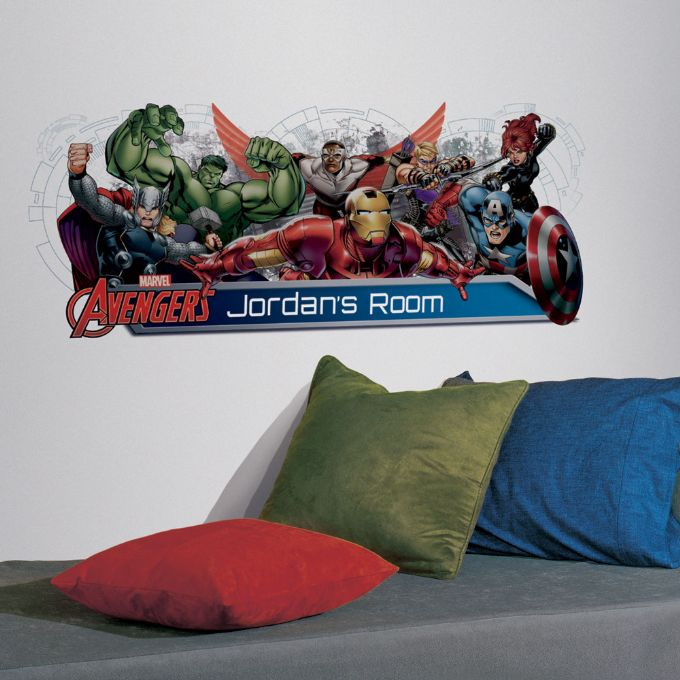 Avengers ABC Wall Stickers version 1