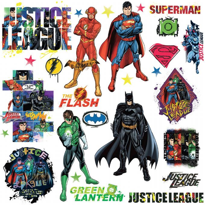 Justice League Wall Stickers version 2
