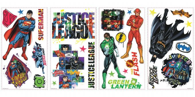 Justice League Wall Stickers version 3