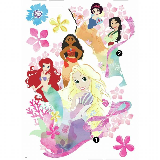 Disney Princess Giant Wall Sticker 76x69 version 6