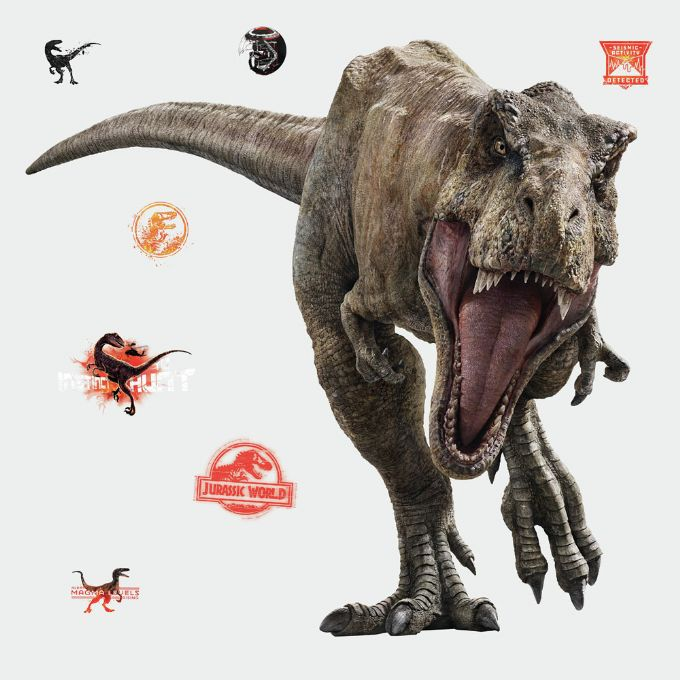 Jurassic World T-Rex -seintarrat version 2