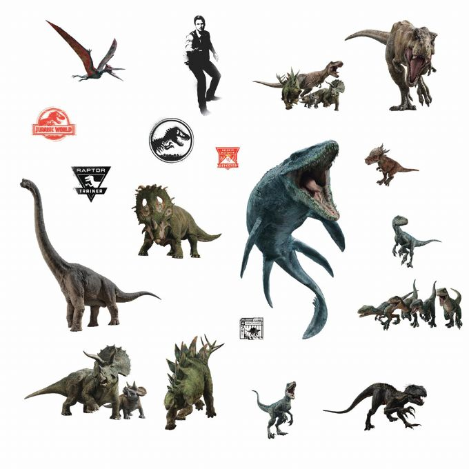 Jurassic World Wall Stickers version 2