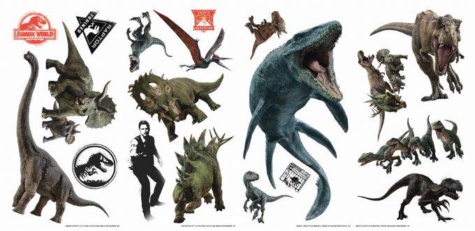 Jurassic World Wall Stickers version 3