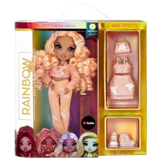 Rainbow High Core Peach Doll version 2