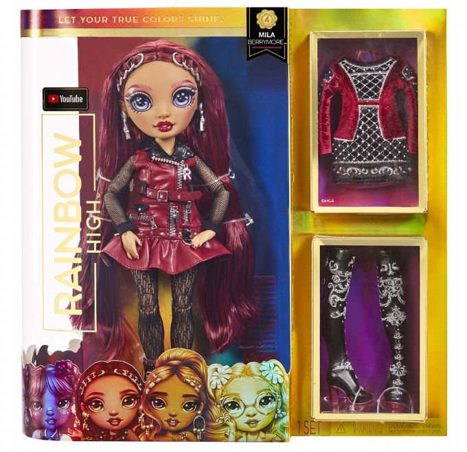Rainbow High Core Doll Mila Berrymore version 2