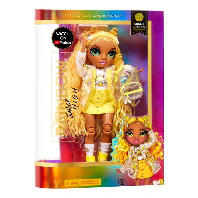 Rainbow High Sunny Madison Yellow Doll version 2