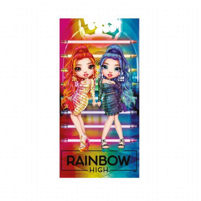 Billede af Rainbow High Håndklæde 70x140 cm