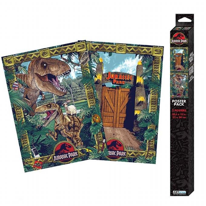 Jurassic Park Plakats�t 52x38 cm version 1