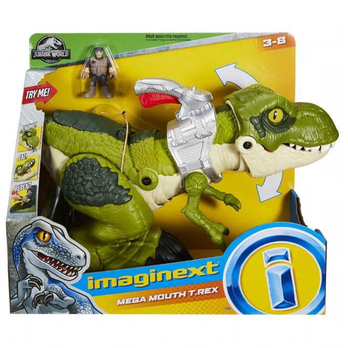 Jurassic World Mega Mouth T Rex version 2