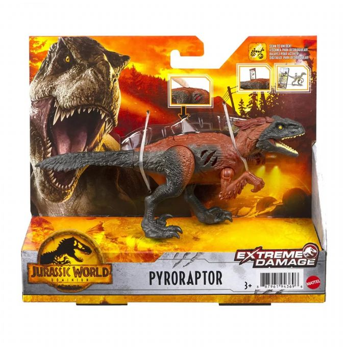 Jurassic World Extreme Damage Pyroraptor version 2