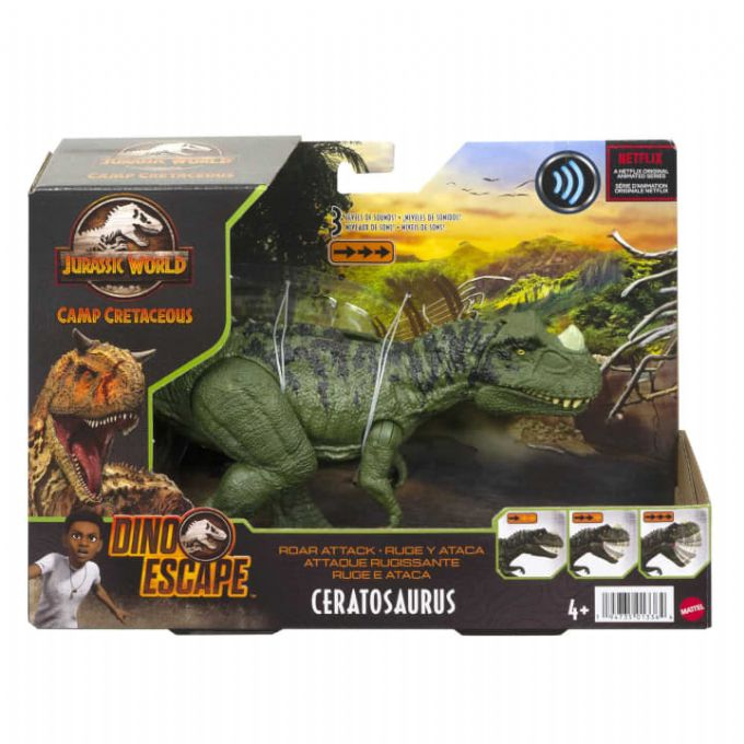 Jurassic World Roar Attack Ceratosaurus version 2