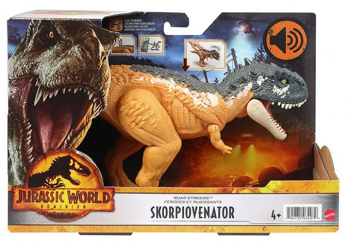 Jurassic World Roar Skorpiovenator version 2