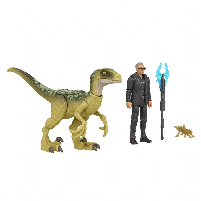 Jurassic World Dr. Ian Malcolm & Velocir version 1