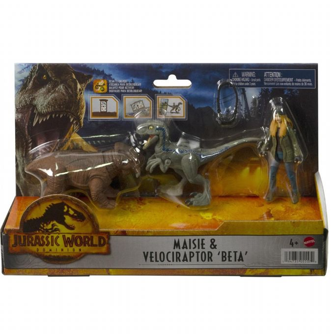 Jurassic World Maisie & Velociraptor Bet version 2