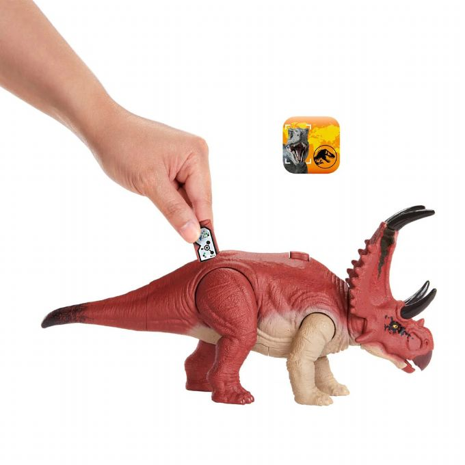 Jurassic World Wild Roar Diabloceratops version 4
