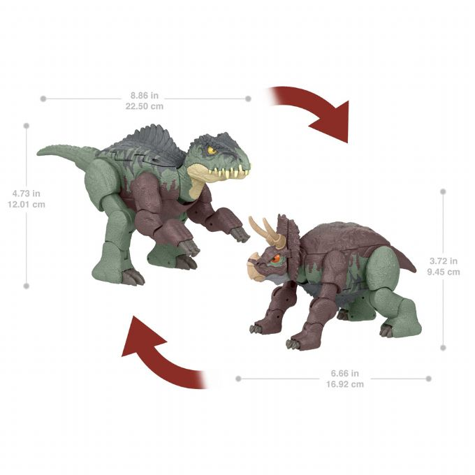 Jurassic World Indorapt / Brachiosaurus version 4