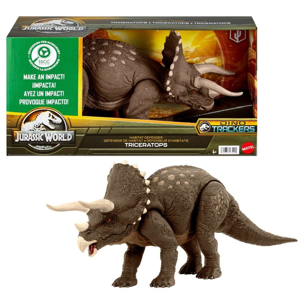 Jurassic World Triceratops Habit Defende