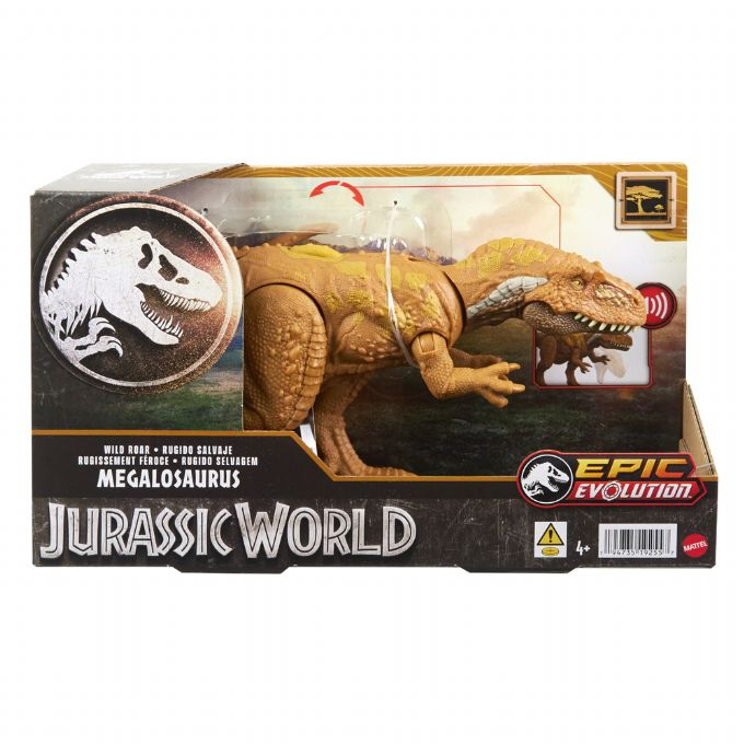 Jurassic World Wild Roar Megalosaurus version 2