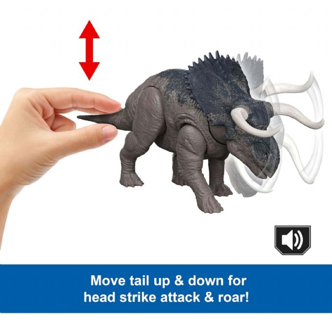 Jurassic World Roar Nasutoceratops version 3