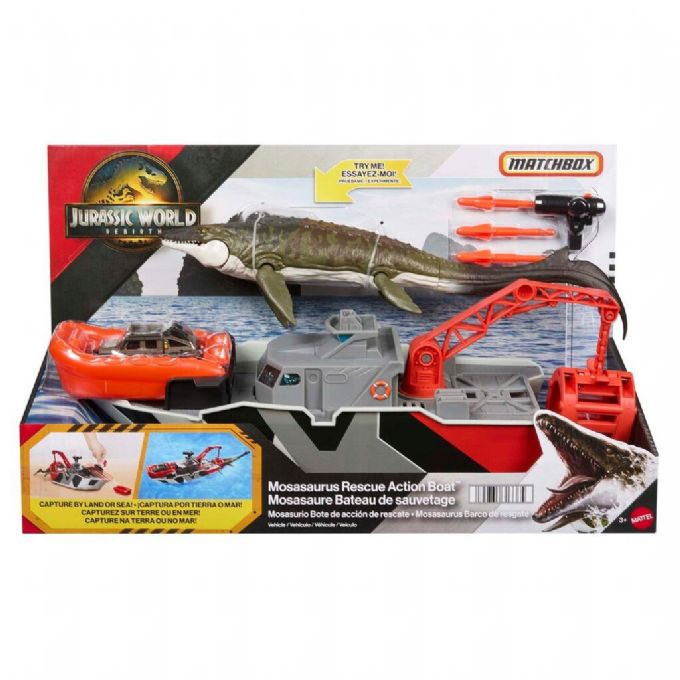 Jurassic World Rebirth Mosasaurus Boat version 2